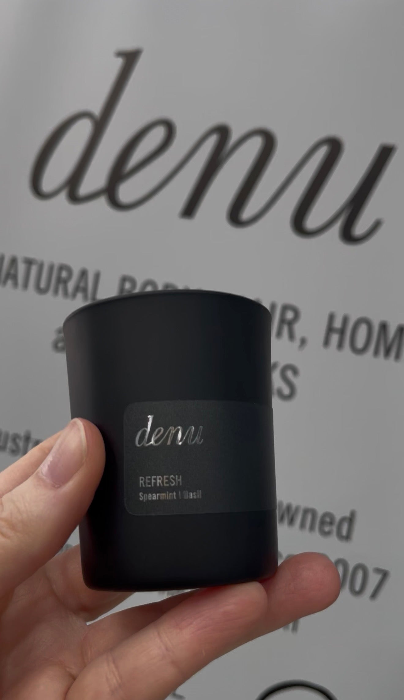 Refresh Candle - our new petite candle