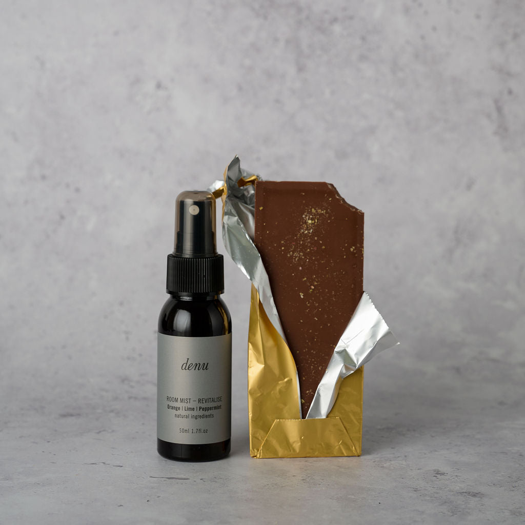 Revitalise Room Mist + Milk Chocolate - a classy gift!