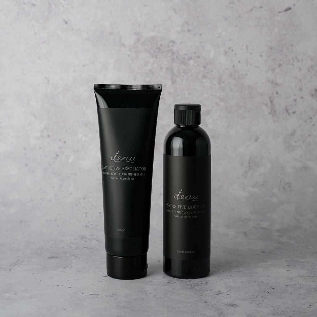 Seductive Natural Exfoliator & Body Oil
